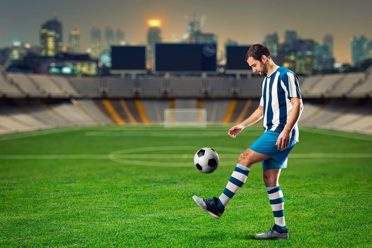A Solitary Juggle Before Kickoff